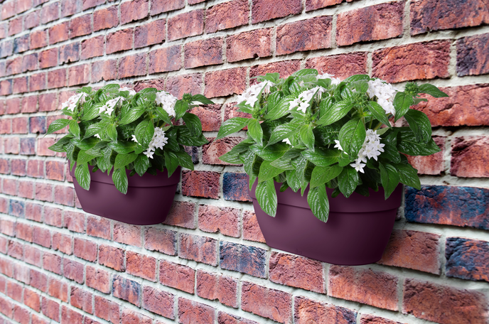 vibia campana wall basket 35cm maple purple